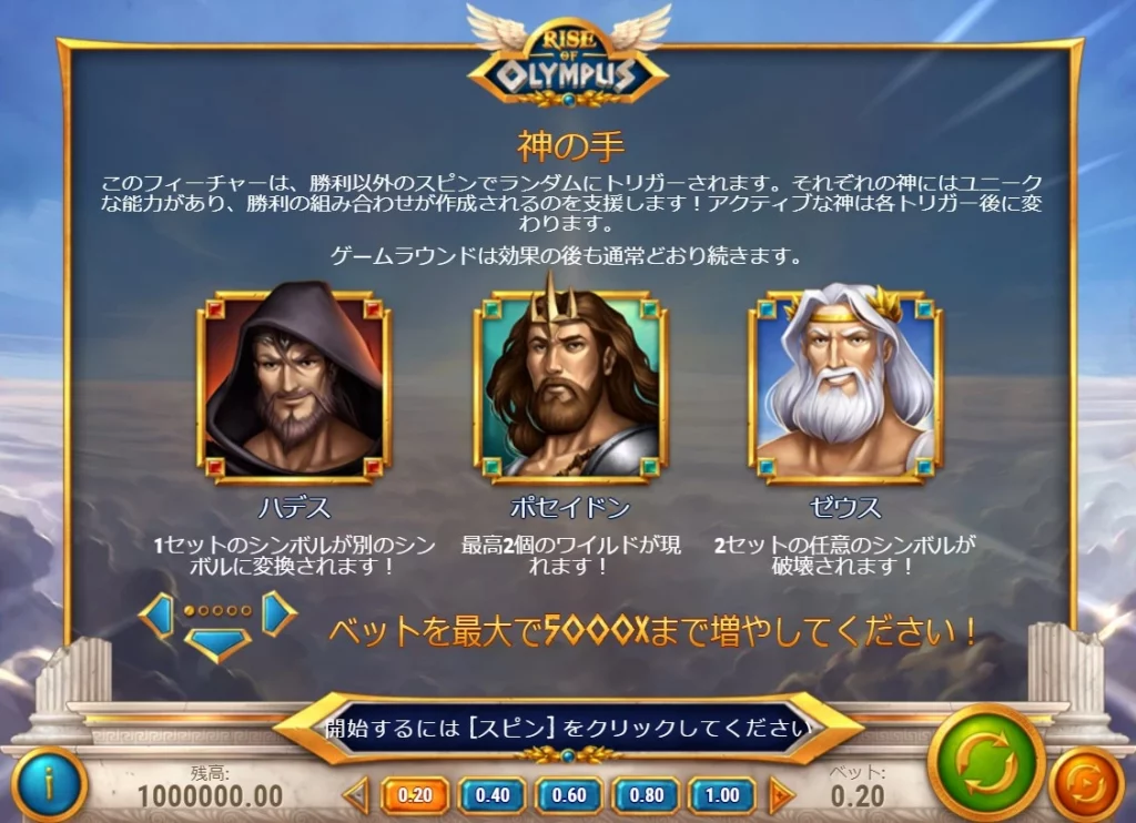 Rise of Olympus プレイ画像１ (1)